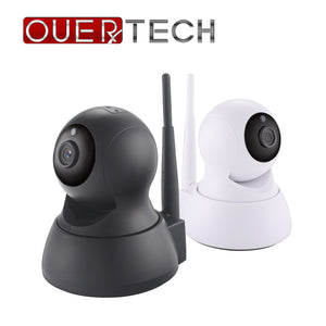 OUERTECH Wide angle view Two way audio Night vision  720P WIFI Smart IP Camera  support remote access 64g baby monitor