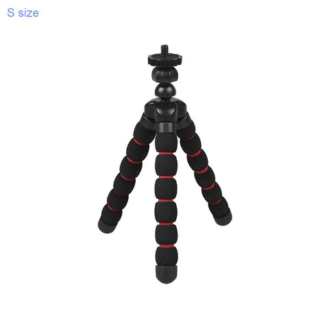 Camera Accessories Flexible Sponge Octopus Tripod for Canon/Nikon/Sony Go pro 7 6 5H9R Sj9 Sj8 pro DJI OSMO Action Mobile Phone