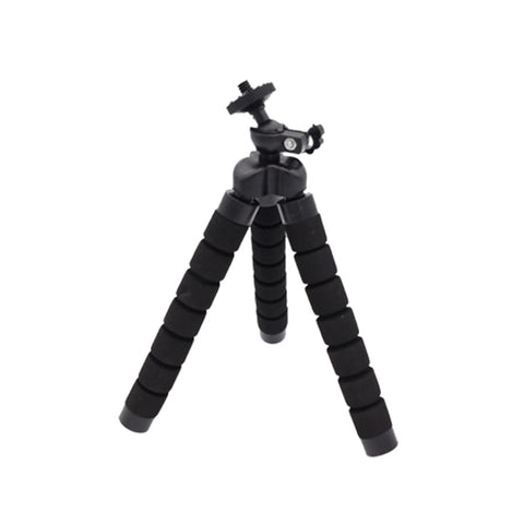 Mini Tripod Digital Camera Mobile Phone Stand Flexible Grip Octopus Monopod Flexible for Octopus Digital Camera clip rubberized