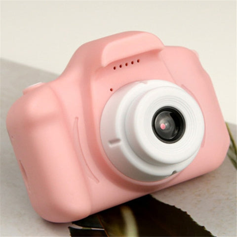 HD Screen Chargable Camera Outdoor Digital Mini Camera Kids Cartoon Cute Camera 2 Inch Photography Props For Child Birthday Gift