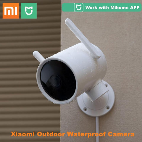 Xiaomi Camera Outdoor Waterproof 270 angle 1080P Wireless WIFI webcam H.265 Night vision Voice call alarm monitor With Mijia APP