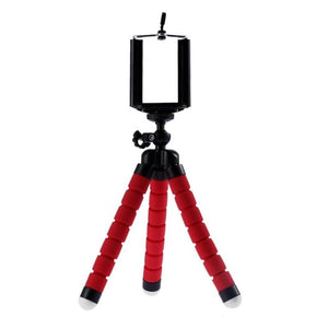 Mini Flexible Sponge Camera Tripod Portable Phone Camera Holder Bracket 175x50x50mm for iphone xmax for Samsung s8