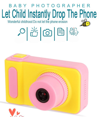 Mini Kids Digital Camera Children Toddler Toys Photo Camera Toy Child Camera Photography Gifts Girls Boys