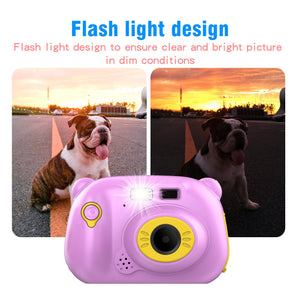 Children's Digital Camera Photo Video Camera Gift Educational Toys 12 Megapixel WiFi Dual Lens 2.0 Screen Colorful Kids Cameras