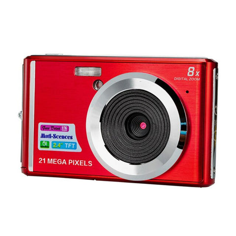 New 21mp Digital Camera Gift Promotion Low Price Camera 2.7 Inch 8 Times Digital  Zoom Mini Photo Camera  Cameras Digitais