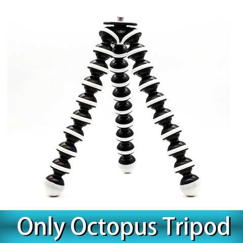 Octopus Flexible Big L Tripod Stand Gorillapod for Phone Telefon Mobile Phone Smartphone Dslr and Camera Table Desk Mini Tripod