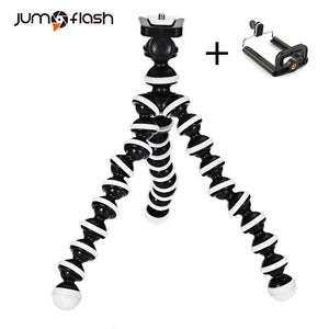 Jumpflash Octopus Mini Tripod Bracket Portable Flexible Smartphone Clip Holder Camera Stent Smartphone Tripods Foldable Desktop