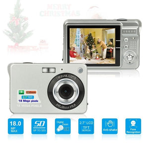 Children Portable Mini Camera 2.7" 720P 18MP 8x Zoom TFT LCD HD Digital Camera Video Camcorder DV Anti-Shake Photo For Kids Gift